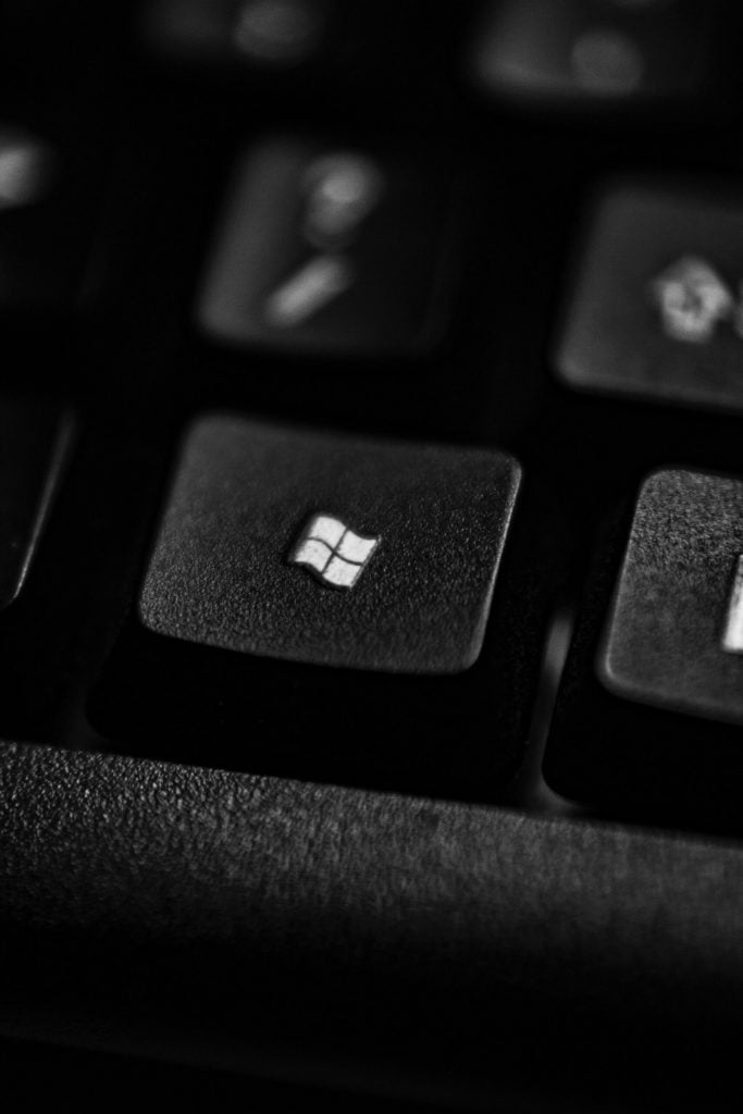 Windows key on keyboard