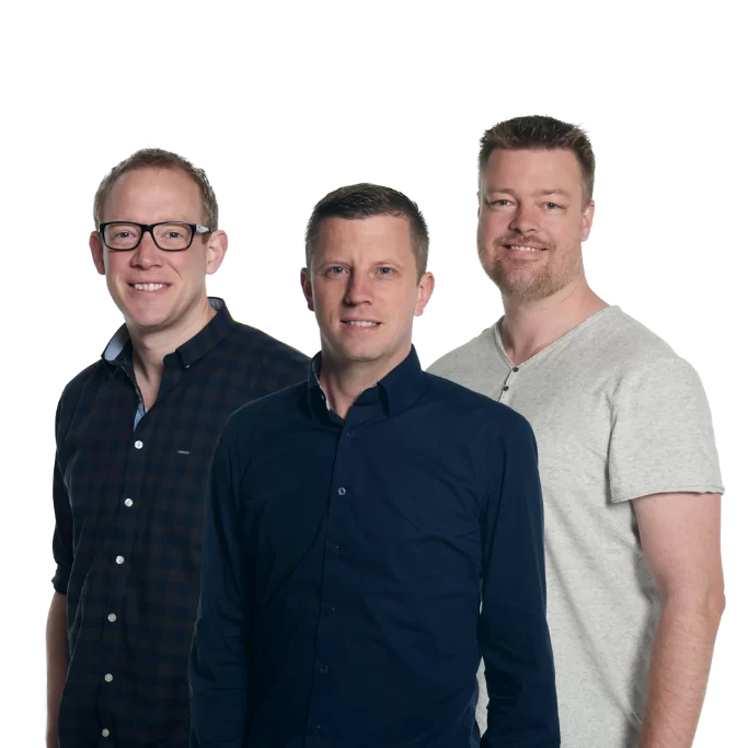 three founding partners of Automize